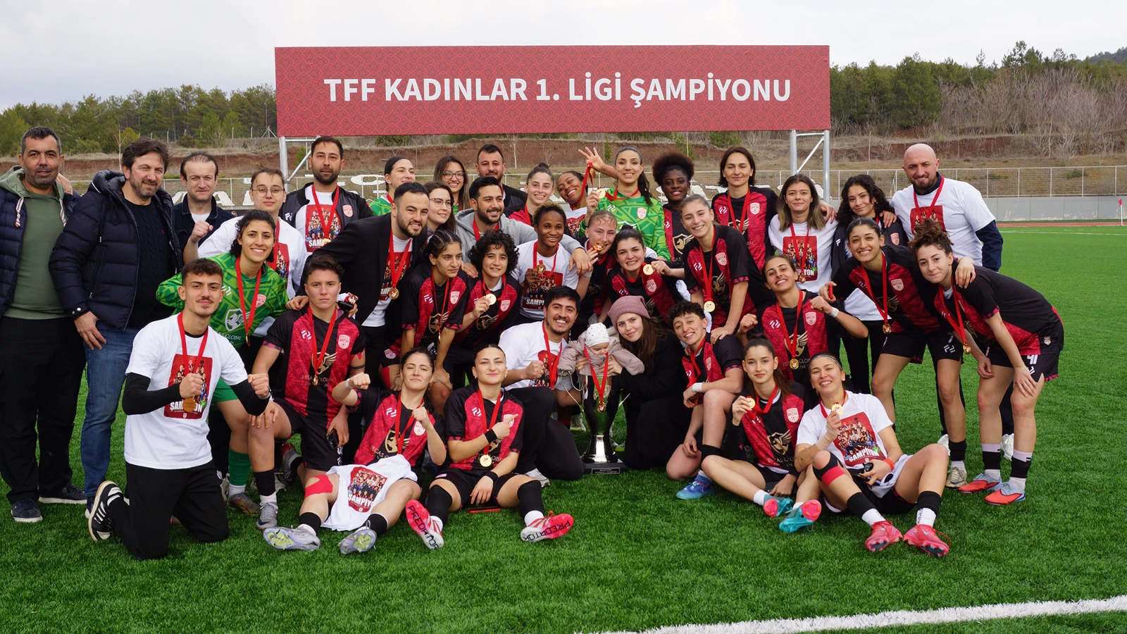 TFF Kadınlar 1. Ligi'nde Bakırköy FK şampiyon oldu