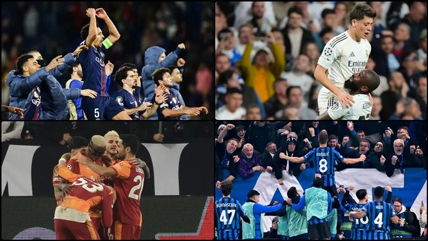 UEFA Şampiyonlar Ligi'nde son 16 play-off turu rövanş maçları tamamlandı