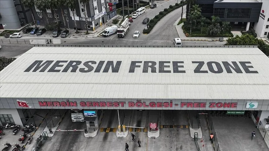 Mersin Serbest Bölgesi'nin 2025'teki ticaret hacmi 3,5 milyar dolar oldu