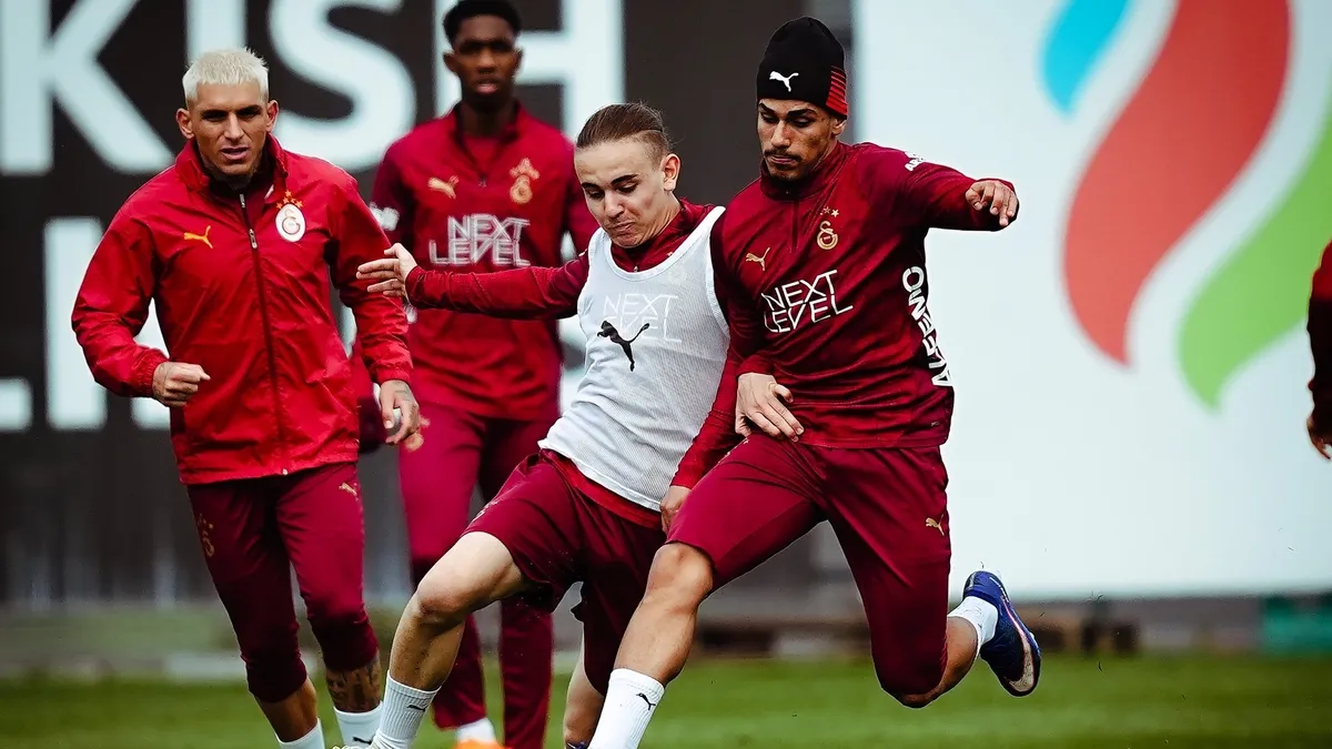 Galatasaray, Trabzonspor maçının hazırlıklarına devam etti