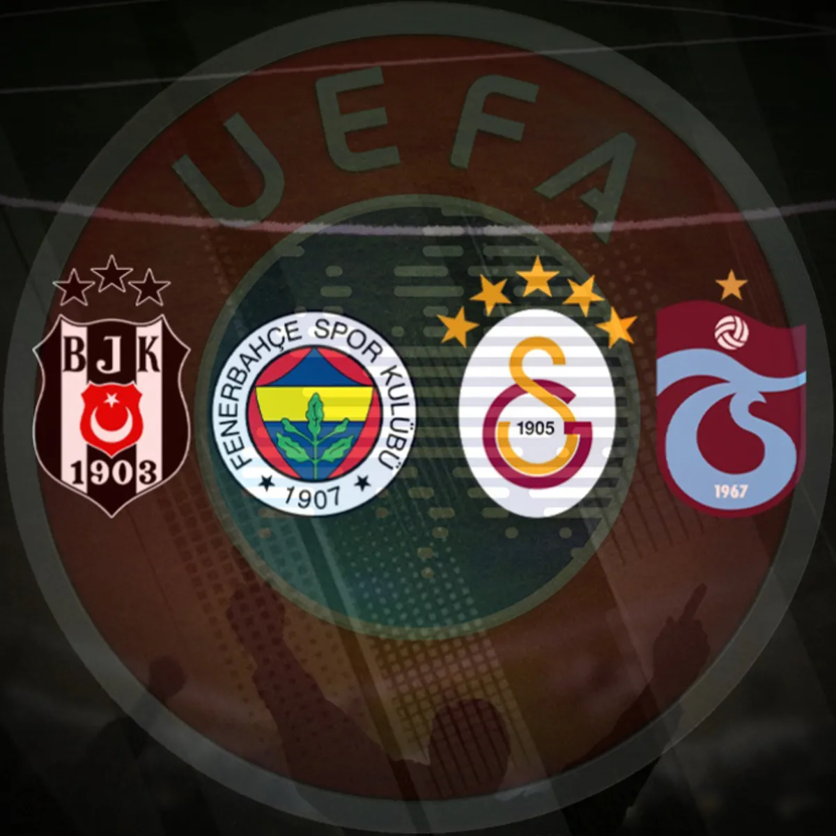 UEFA kulüpler sıralaması güncellendi! Beşiktaş, Fenerbahçe, Galatasaray ve Trabzonspor...