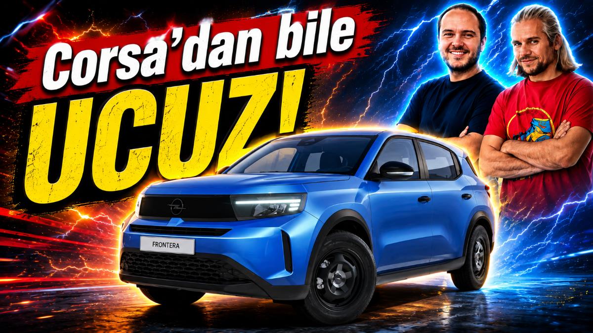 Corsa'dan bile ucuz SUV! Manuel vitesli Opel Frontera Start