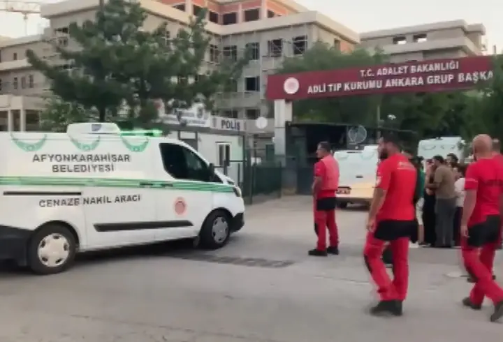 Orman şehitlerinin naaşları Ankara Adli Tıp Kurumu'na getirildi