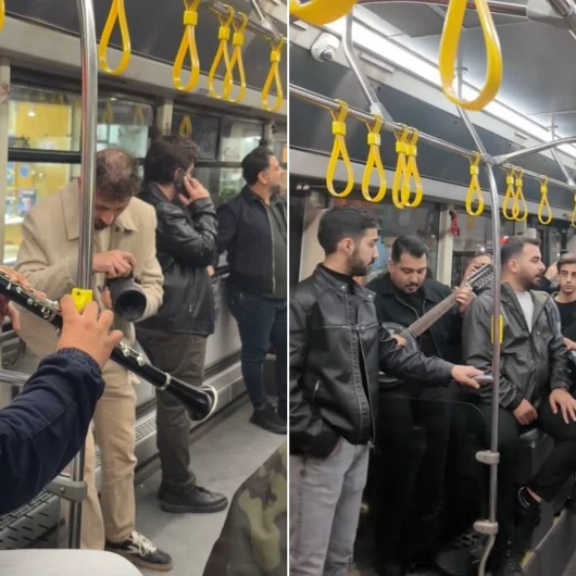 Elazığ'da Halk Otobüsünde Alkış Tufanı: Konservatuvar Öğrencileri Bindi, Ortalık Bir Anda Bayram Yerine Döndü
