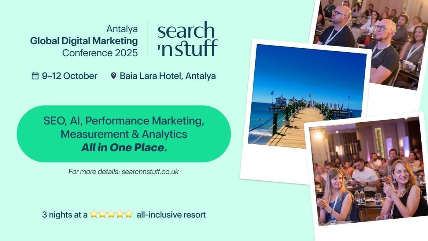 Dünyanın dijital liderleri Search ’n Stuff Antalya’da bir araya geliyor