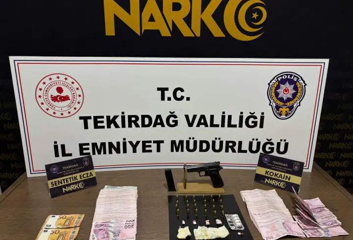 Tekirdağ'da uyuşturucu operasyonunda 12 tutuklama