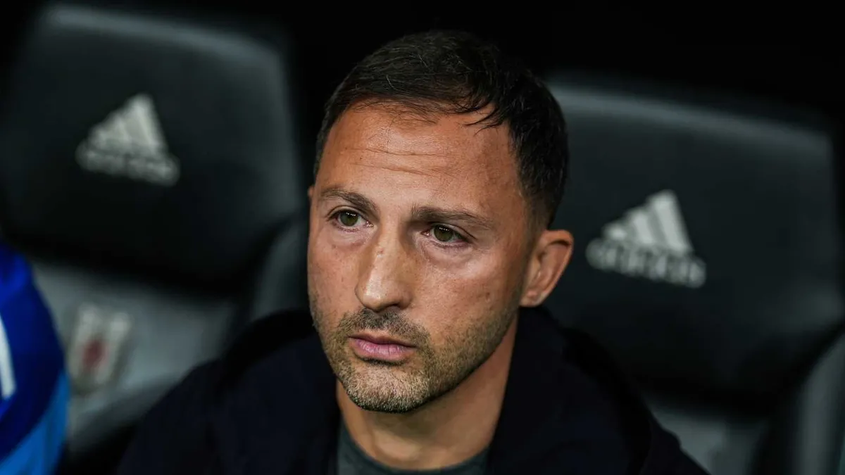 Domenico Tedesco toplantı odasına! Sadettin Saran ile görüşecekler