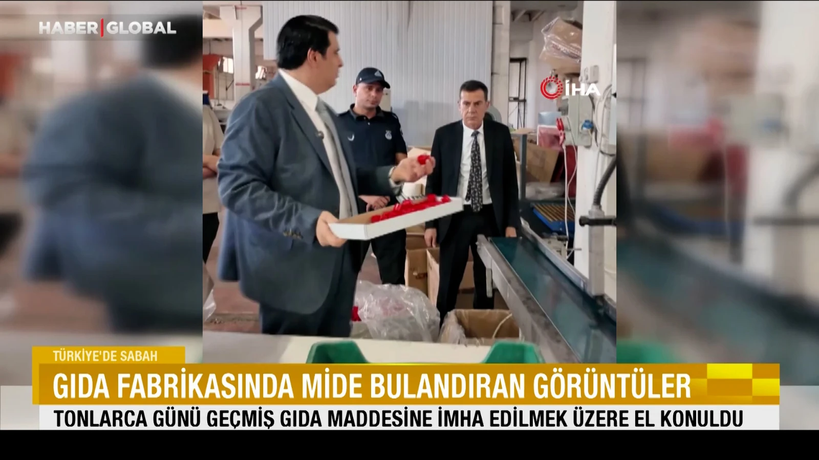 Gıda fabrikasında mide bulandıran görüntüler: Tonlarca günü geçmiş gıda maddesine el konuldu