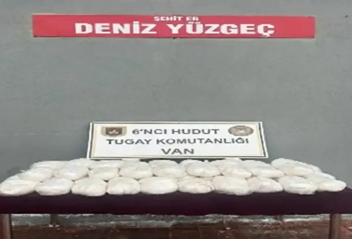 MSB: Van hudut hattında 50 kilo uyuşturucu ele geçirildi