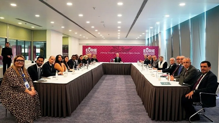 YÖK Başkanı Prof. Dr. Erol Özvar, AArU ve EURAS temsilcileriyle görüştü