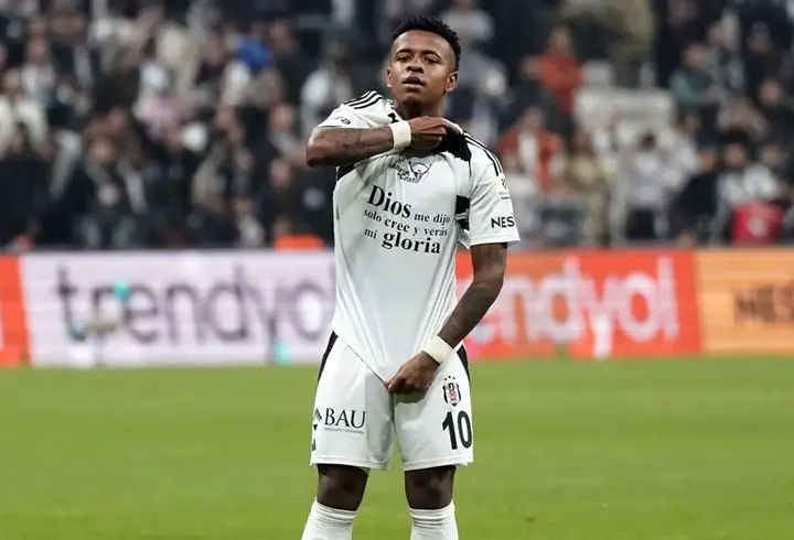 Beşiktaş'ın yeni transferi Keny Arroyo, Süper Lig'de açılışı yaptı