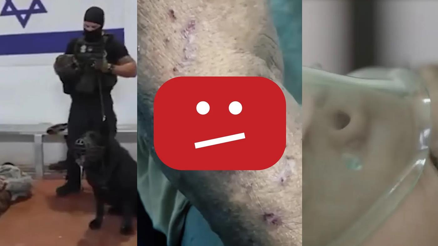 YouTube, İsrail’in Filistin’deki suçlarını gösteren videoları sessizce kaldırdı