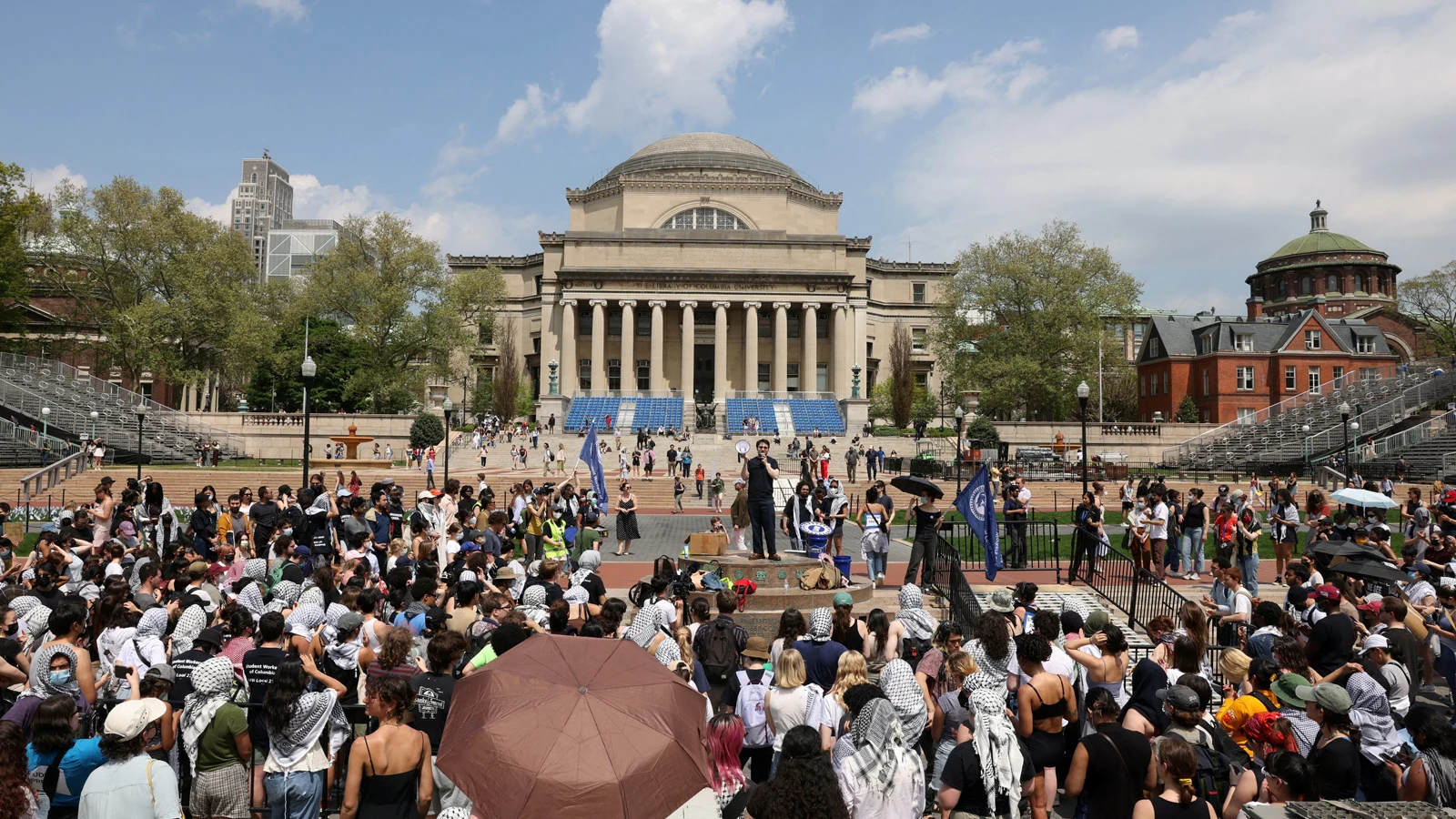Filistin eylemleriyle ses getiren Columbia Üniversitesi, Trump'a boyun eğdi