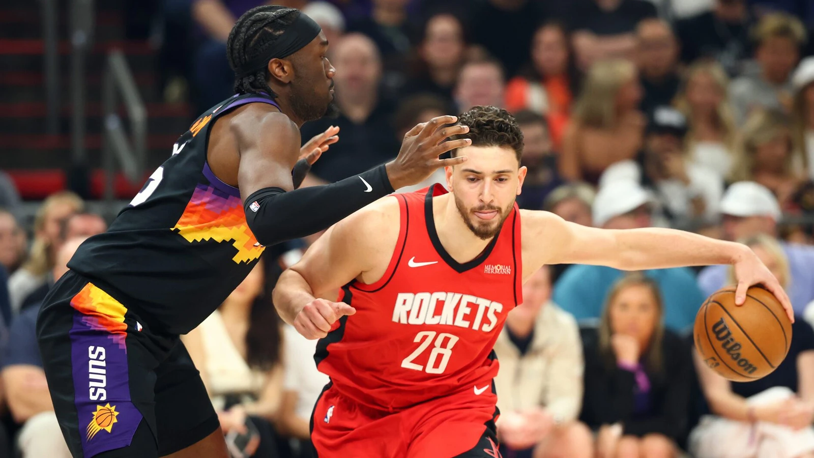 Alperen Şengün, Suns'a karşı double-double yaptı! Houston Rockets seriye bağladı