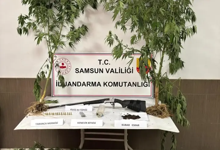 Samsun'da uyuşturucu operasyonunda 1 kişi yakalandı