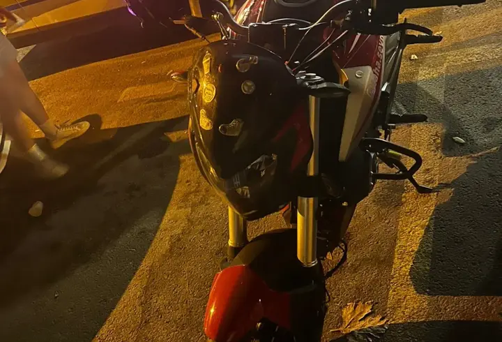 Bursa’da motosiklet ile bisiklet çarpıştı; 2 yaralı