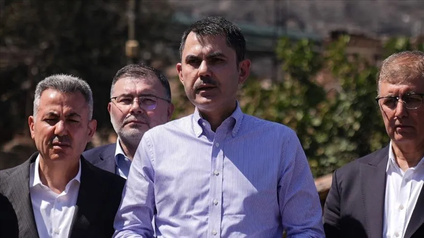 Bakan Kurum'dan orman yangınlarındaki hasar tespit çalışmalarıyla ilgili açıklama