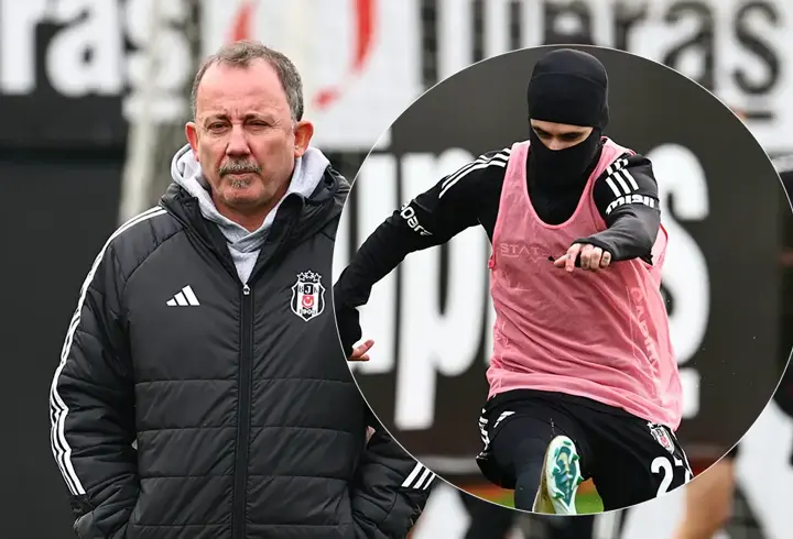 Beşiktaş, Trabzonspor mesaisine devam etti! Rafa Silva yine yüzünü kapattı...