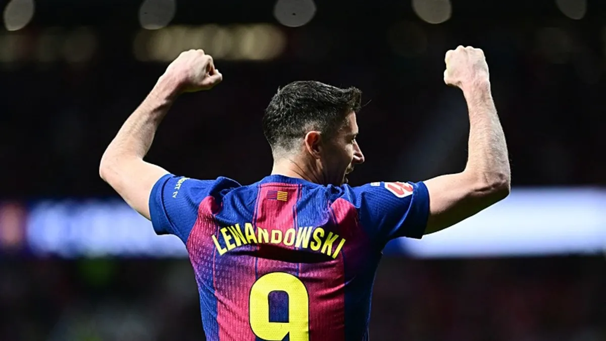 Robert Lewandowski'den bir rekor daha! Barcelona tarihine geçmeyi başardı!