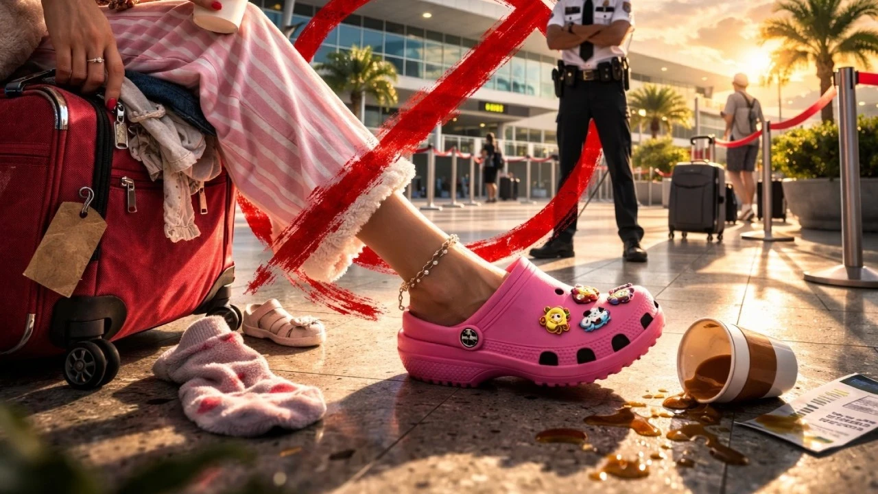 Havalimanında yeni dönem başlıyor: Pijama ve Crocs yasaklandı