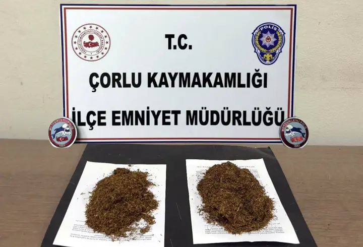 Tekirdağ’da 296 gram uyuşturucu ele geçirildi; 2 şüpheli tutuklandı