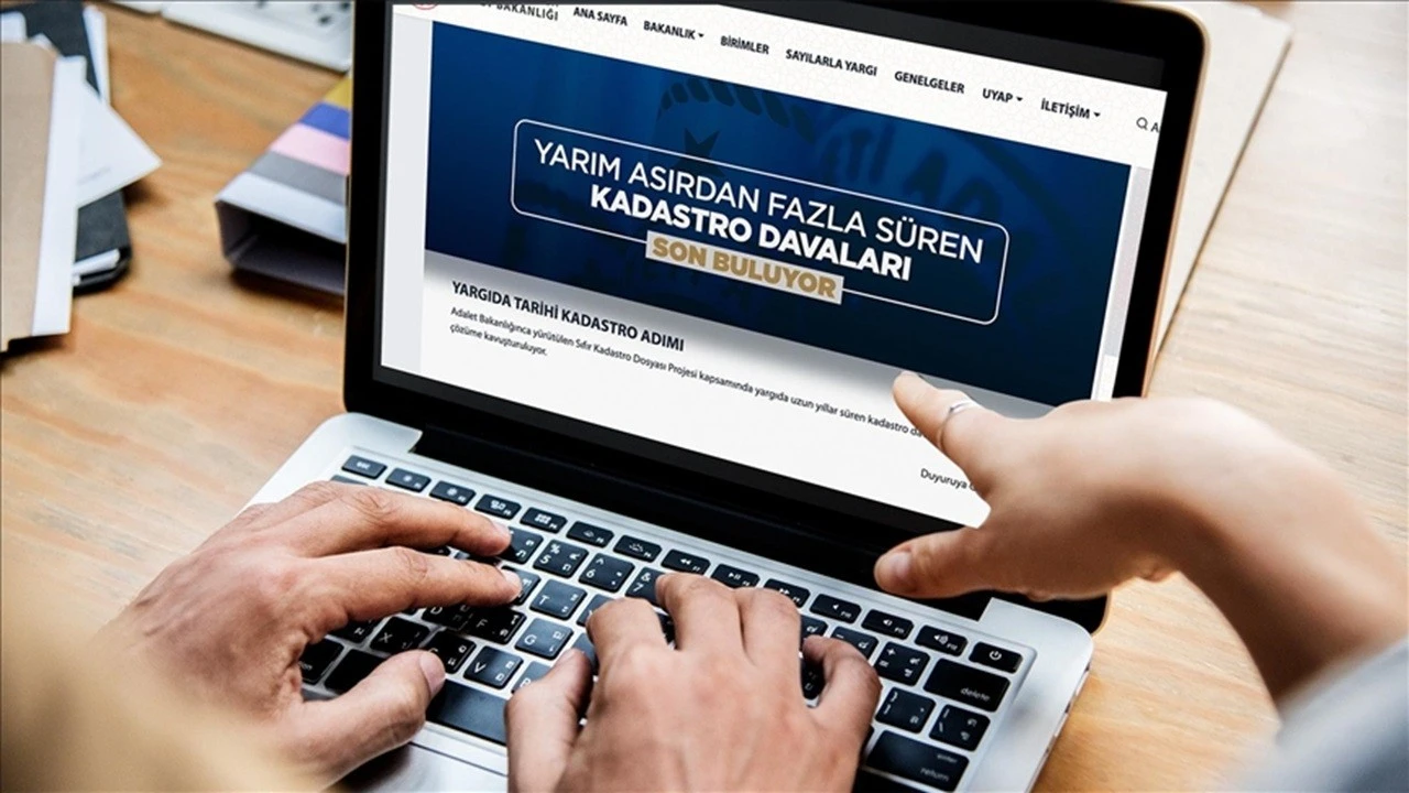 Adalet Bakanı Tunç'tan Sıfır Kadastro Dosyası Projesi açıklaması
