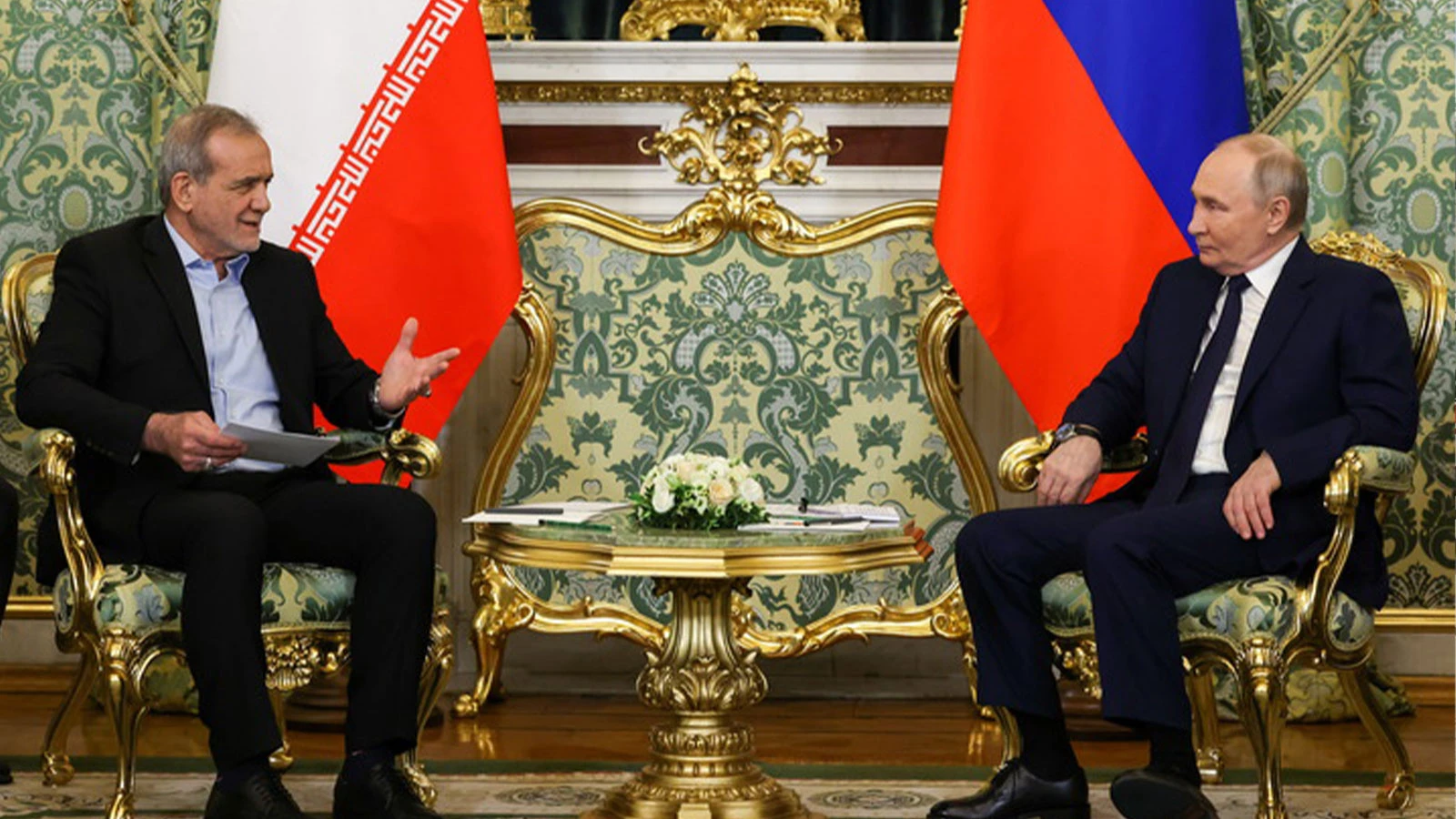 Rusya Devlet Başkanı Putin, İran Cumhurbaşkanı Pezeşkiyan ile telefon görüşmesi gerçekleştirdi