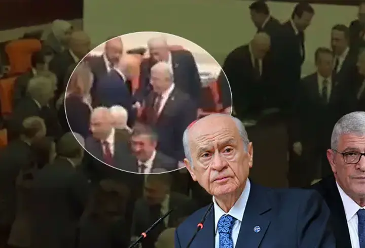 Meclis'te dikkat çeken o anlar! Uzun bir aradan sonra bir ilke sahne oldu