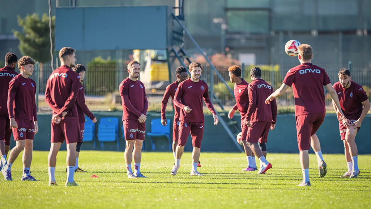 Trabzonspor'da Galatasaray maçı hazırlıkları sürüyor