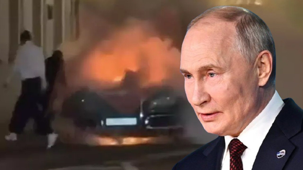 Rusya’da Devlet Başkanı Vladimir Putin'e suikast girişimi iddiası: Limuzini patladı