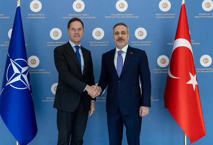 Hakan Fidan, NATO Genel Sekreteri Rutte ile görüştü