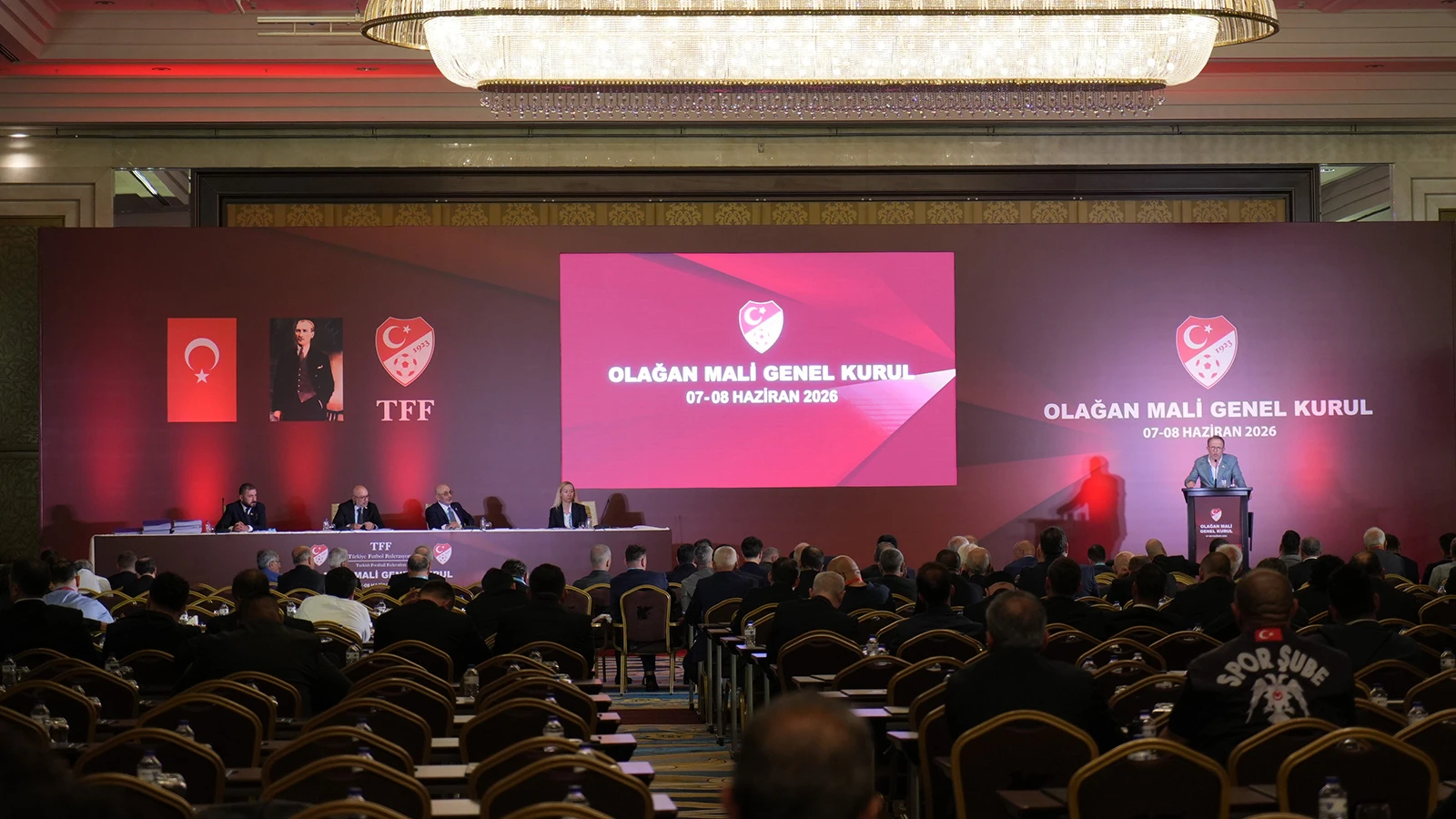 TFF’nin faaliyetleri oy çokluğuyla ibra edildi