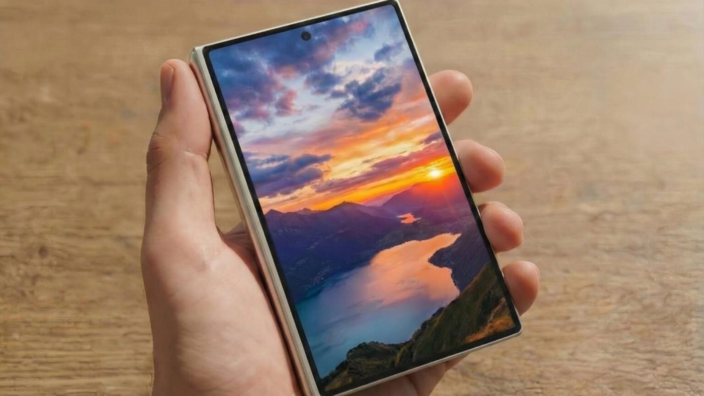 Samsung'un geniş ekranlı yeni katlanabilir telefonu böyle gözükebilir