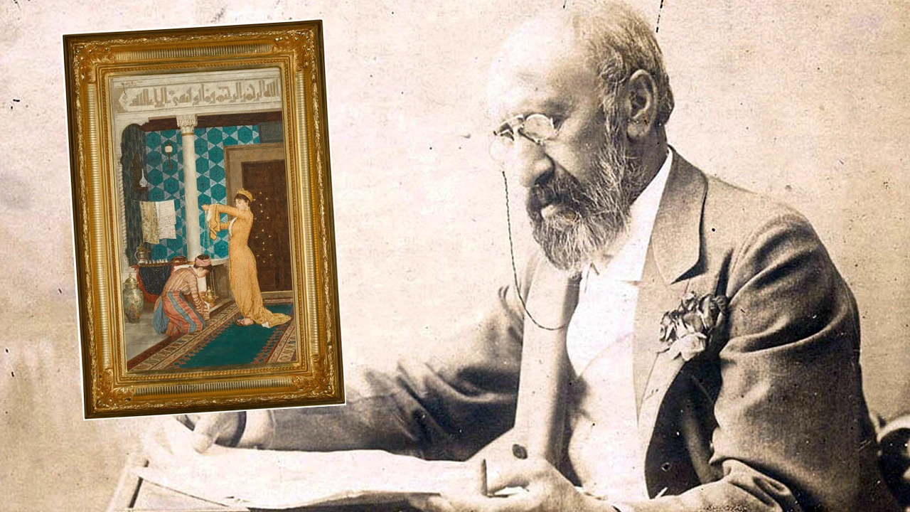 Osman Hamdi Bey'in 'Kahve Hazırlamak' tablosuna 52 milyon lira