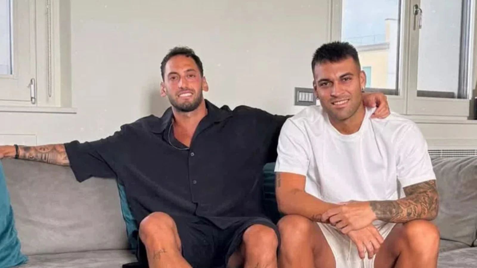 Hakan Çalhanoğlu'dan beklenen fotoğraf geldi: Birlikte mate çayı içtiler