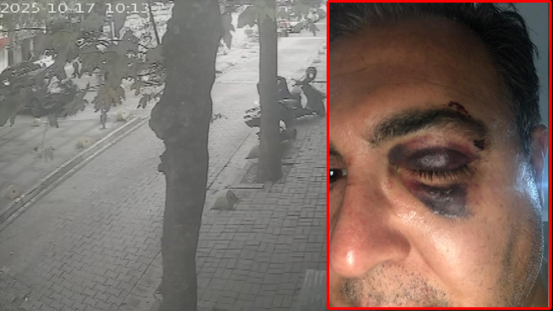 Kedi besleyen iş insanına "Yolu kapattın" dayağı