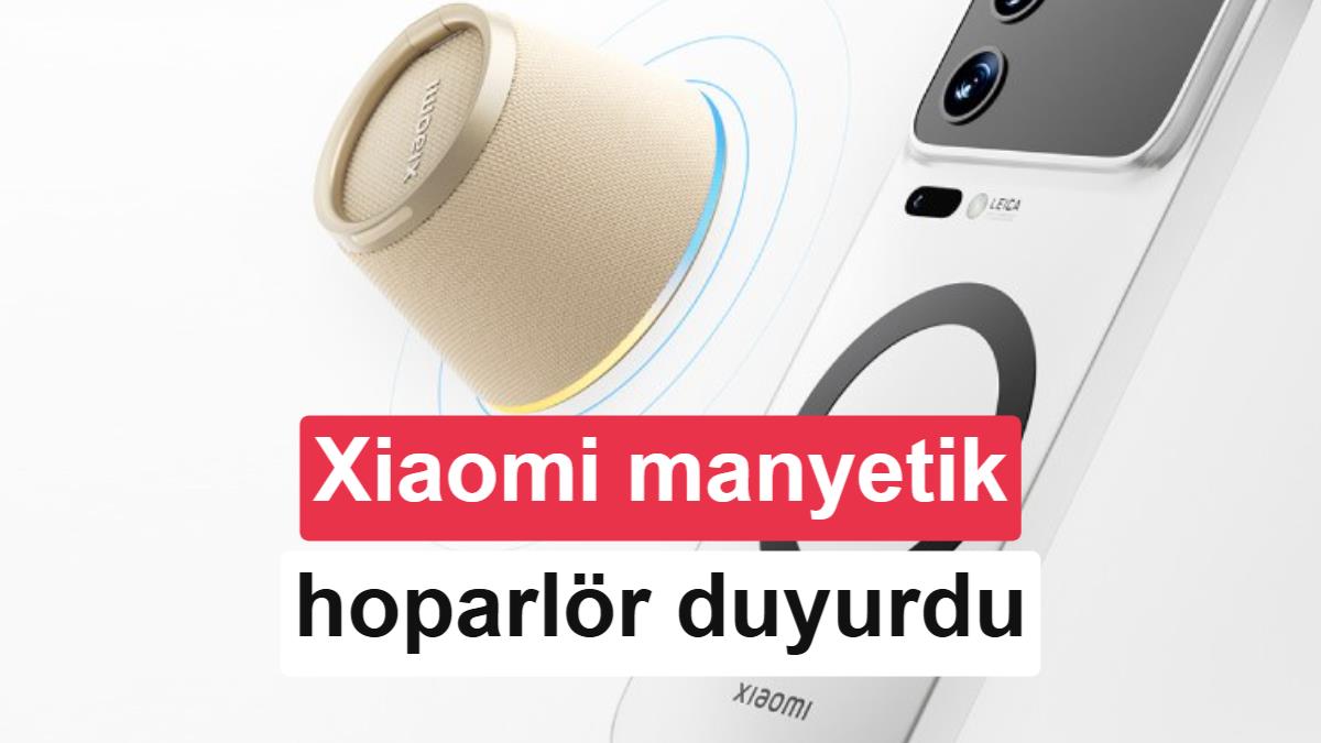 Xiaomi stand olabilen yeni kablosuz hoparlörünü tanıttı