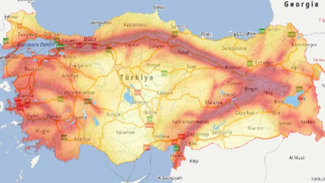 Türkiye Deprem Tehlike Haritası nedir, nasıl bakılır? E-Devlet AFAD Türkiye Deprem Tehlike Haritasını sorgulama