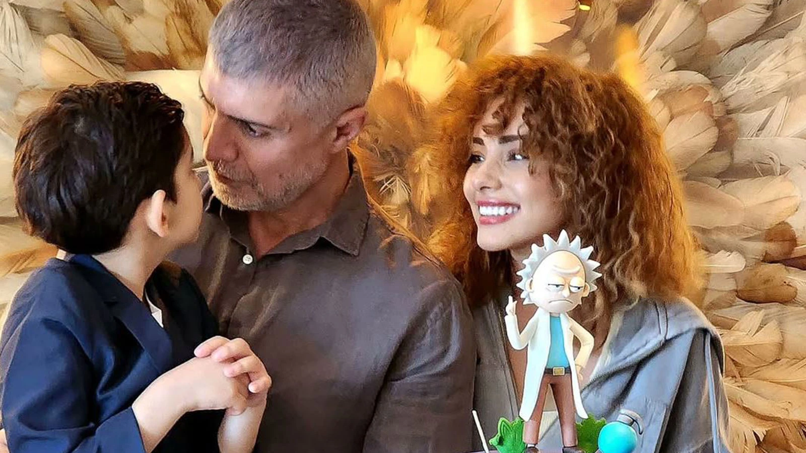 Özcan Deniz'in mutlu günü! Oğlu Kuzey 8 yaşına bastı