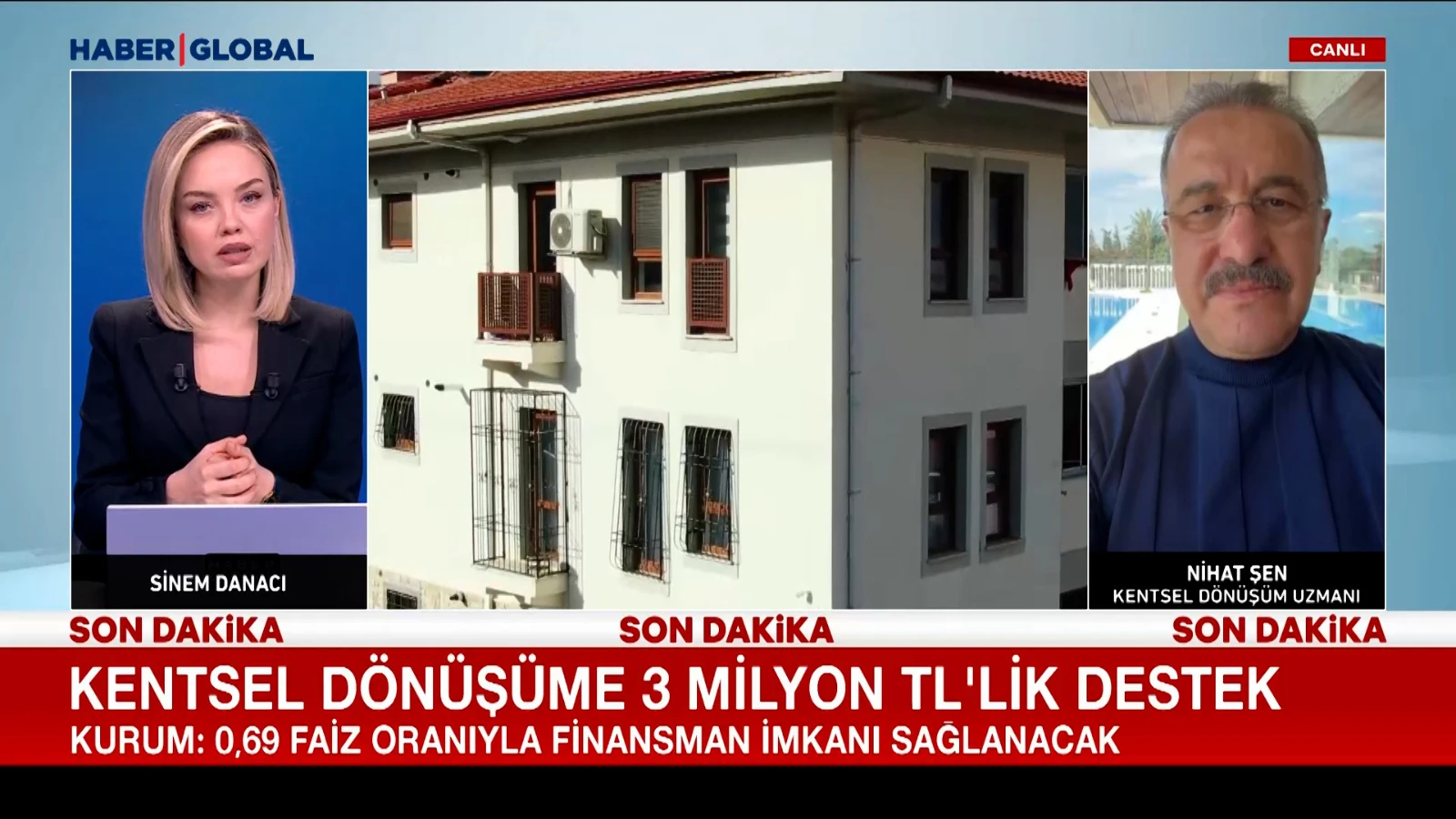 Kentsel dönüşüme 3 milyon TL’lik destek