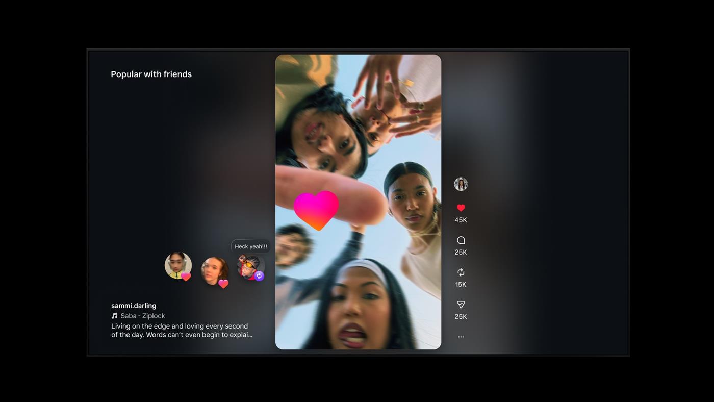 Reelsler büyük ekranda: Instagram Google TV'ye geldi