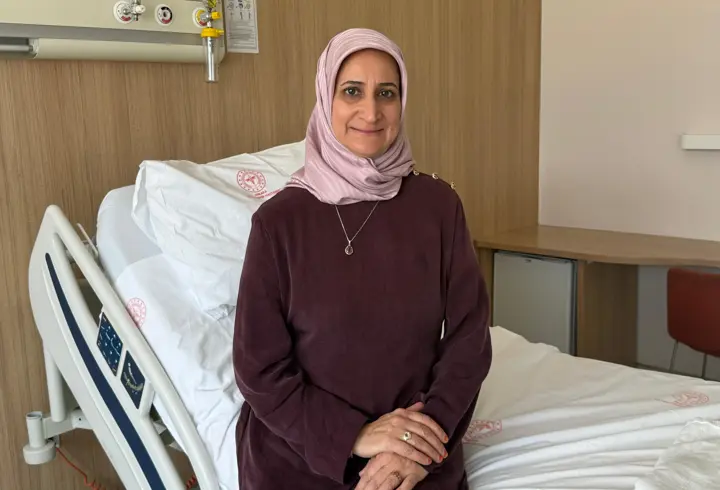 Karnından 30 santimlik tümör çıkarıldı, 'Hayata yeniden döndüm' dedi