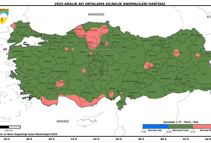 Son 55 yılın en sıcak 12'nci aralık ayı yaşandı