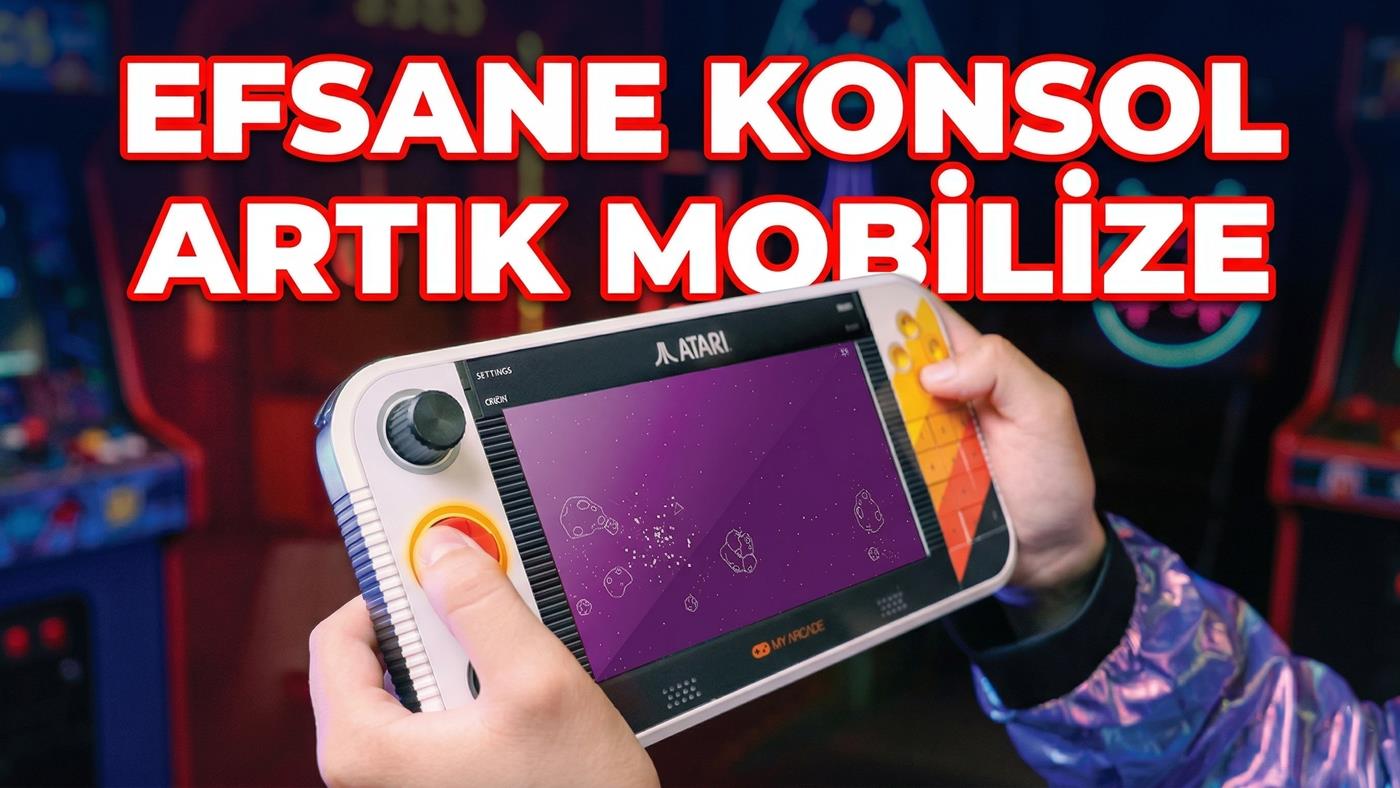 Atari efsanesi, 1980'lerin arcade ruhunun mobilize hali burada: Atari Gamestation Go!
