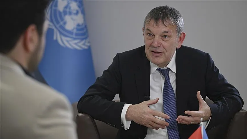 UNRWA Genel Komiseri Lazzarini, Gazze'deki son durumu AA'ya değerlendirdi