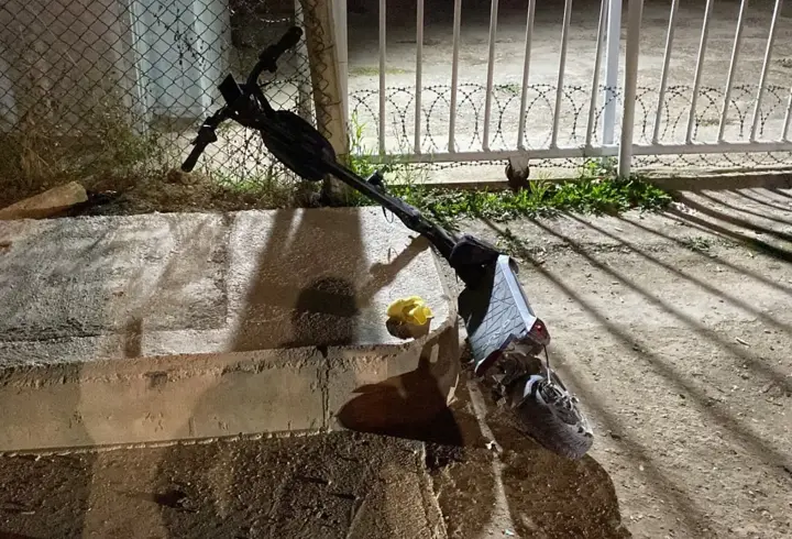 Bursa'da otomobille çarpışan skuterin sürücüsü ağır yaralandı