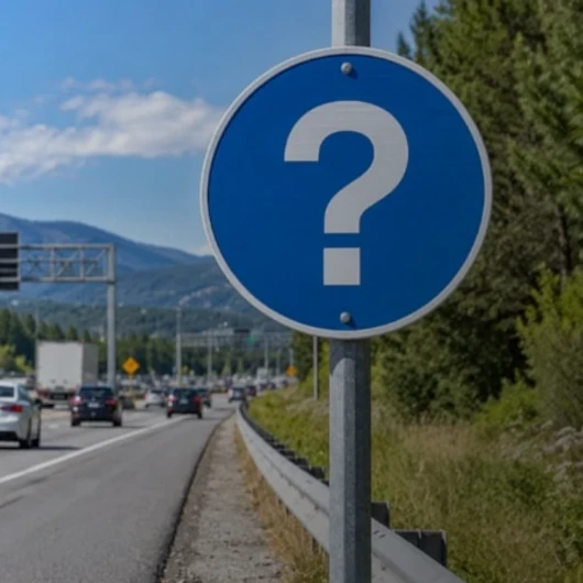Görenler Ne Yapacağını Bilmiyor: Mavi Soru İşareti Levhası Ne Anlama Geliyor?
