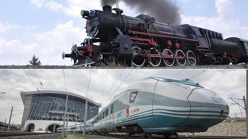 "Kara tren"den YHT'ye demir yolu serüveni