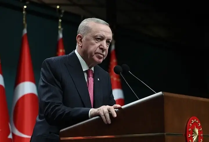 Cumhurbaşkanı Erdoğan'dan şehit ailesine başsağlığı mesajı