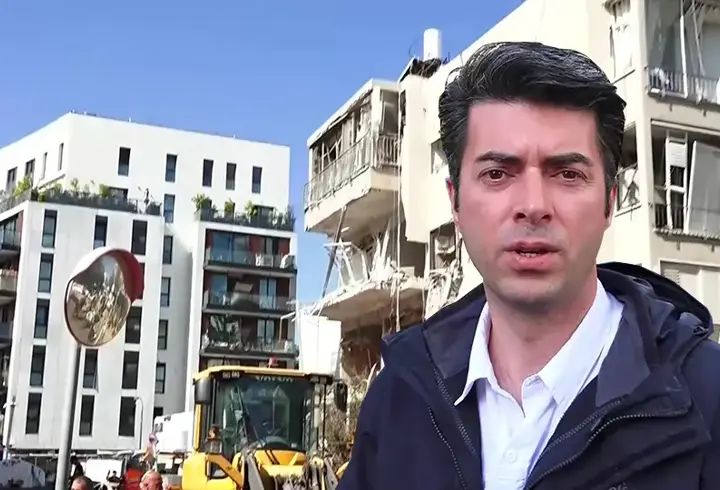 CNN TÜRK ekibi, İran’ın vurduğu Tel Aviv'deki hasarı görüntüledi